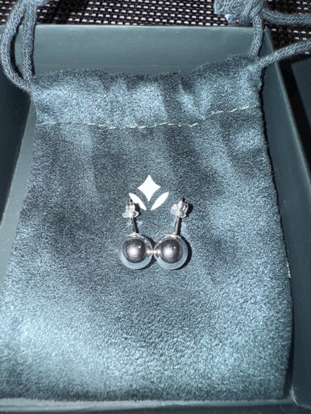 Brilliant Earth Silver Stud Earrings